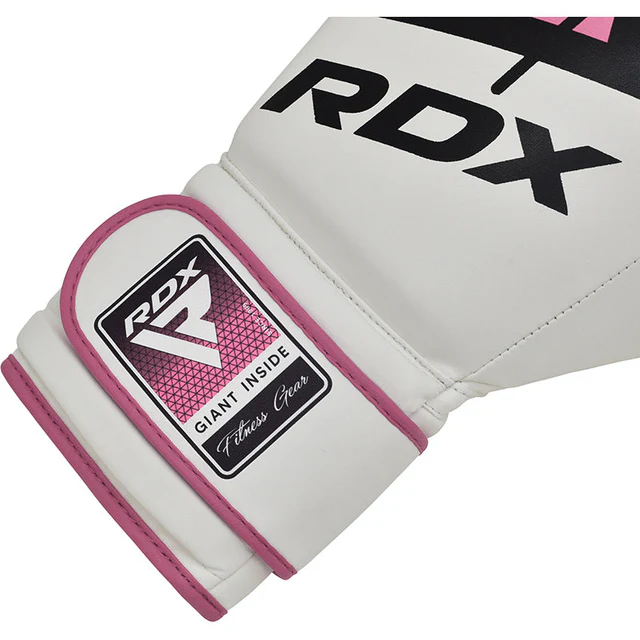 RDX EGO F7 BOKS ELDİVENİ - BEYAZ/PEMBE - 10 OZ