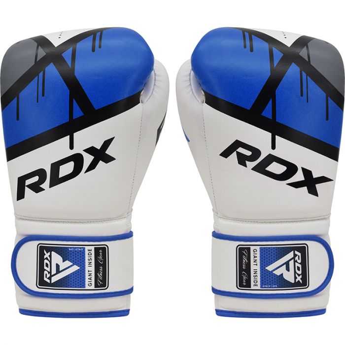 EGO F7 BOKS ELDİVENİ - RDX - BEYAZ/MAVİ - 8 OZ
