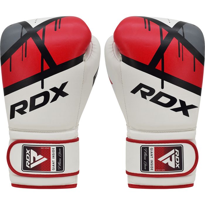 EGO F7 BOKS ELDİVENİ - RDX - BEYAZ/KIRMIZI - 12 OZ