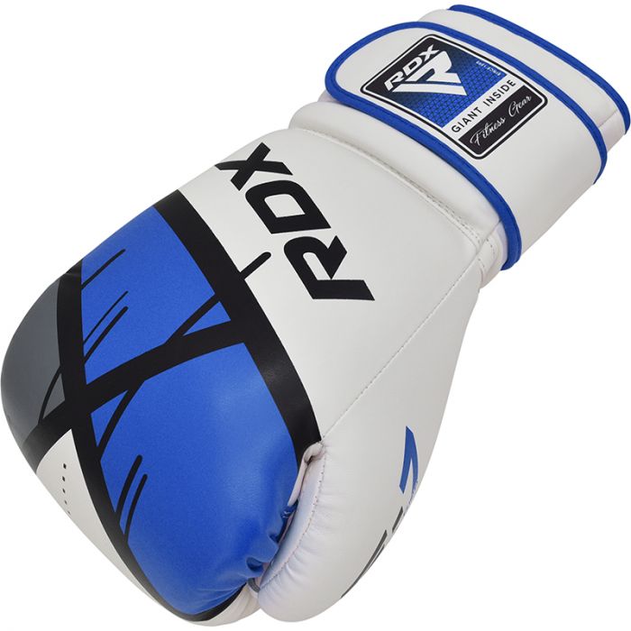EGO F7 BOKS ELDİVENİ - RDX - BEYAZ/MAVİ - 8 OZ