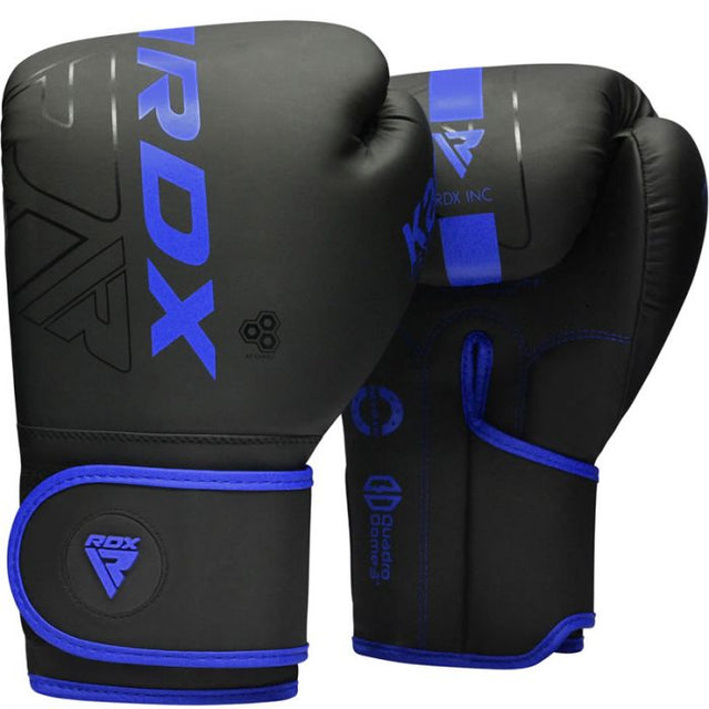 RDX Kara F6 Mat Boks Eldiveni Profesyonel Sparring ve Antrenman Eldiveni
