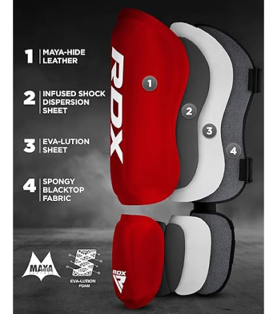 RDX T1 MMA Kaval Koruyucu Profesyonel Kick Boks, Muay Thai ve MMA Koruyucu