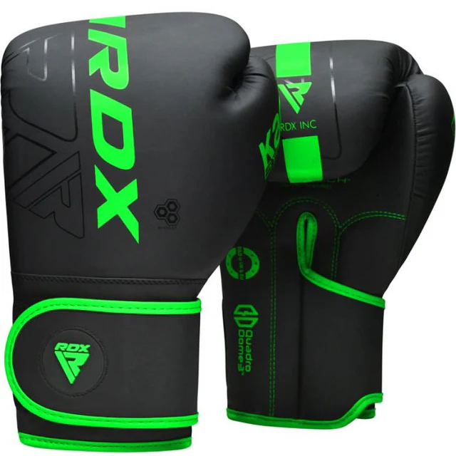 RDX Kara F6 Mat Boks Eldiveni Profesyonel Sparring ve Antrenman Eldiveni