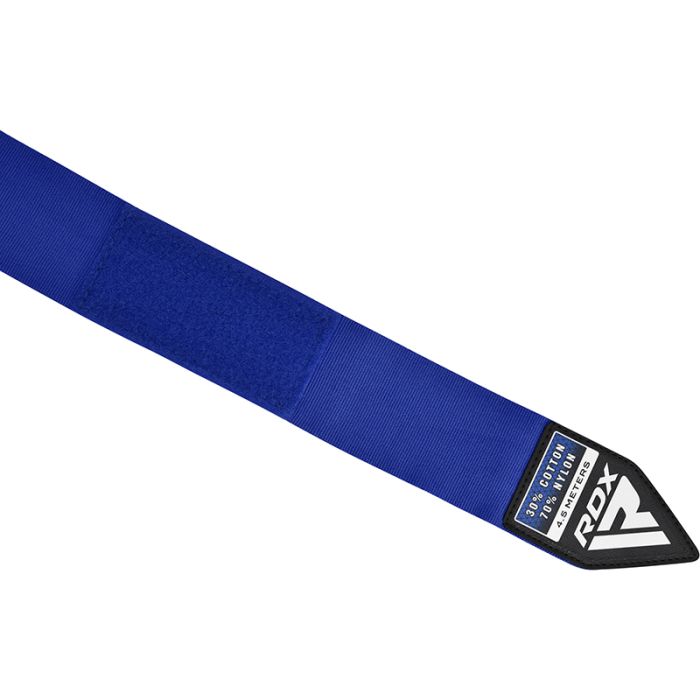 RDX Plus Boks El Bandaji Mavi 4.5 Metre Profesyonel Bilek ve El Destek Bandaji